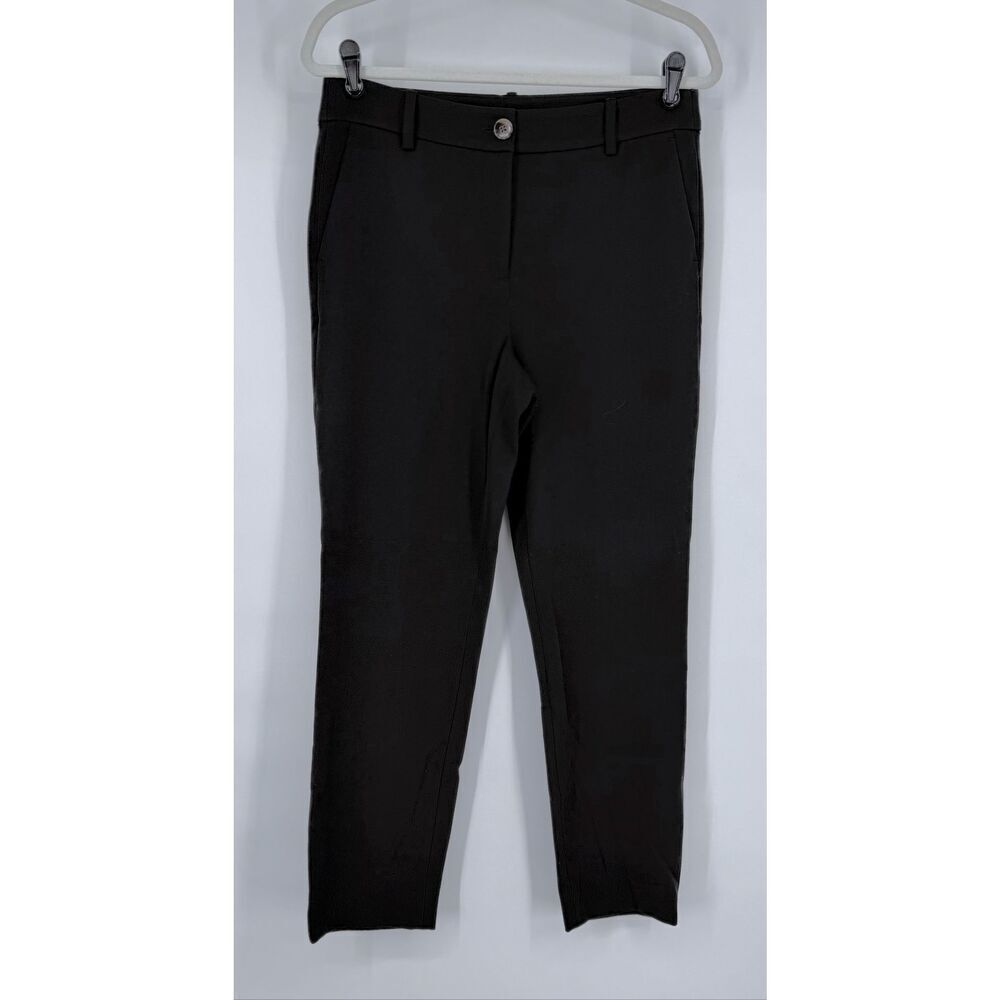 NWT J. Crew Black Slim Career Dress Pants Style K2916 Size 8 Pockets Workwear